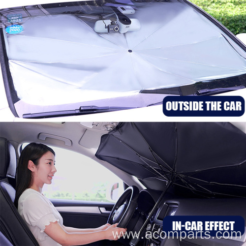 foldable front window protection umbrella sunshade